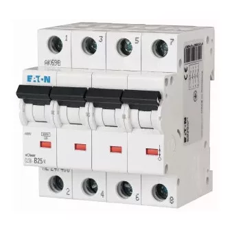 Eaton CL6 Kismegszakító 4P 6kA-es - Eaton CL6 Kismegszakítók 6 kA-es - Eaton Kismegszakítók és tartozékai - Eaton Villamossági készülékek - Eaton - GYÁRTÓK / MÁRKÁK