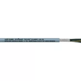 LAPPKABEL ÖLFLEX CLASSIC 135 CH - Halogénmentes típusok - Általános felhasználásra - Erőátviteli és vezérlő kábelek - Lappkabel - Kábelek vezetékek