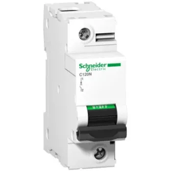 Schneider Electric Acti 9 C120N 10kA 1 pólus kismegszakítók