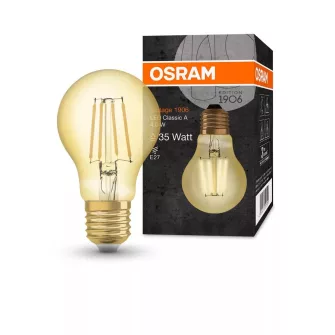 Osram E27 Vintage classic - E27-es foglalathoz Osram fényforrások - OSRAM LED fényforrások (izzók) - OSRAM - GYÁRTÓK / MÁRKÁK