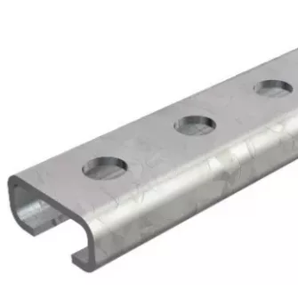 OBO BETTERMANN (VBS) Perforált profilsín nútszélesség 11 mm CL2712P ( Merítetten tűzihorga