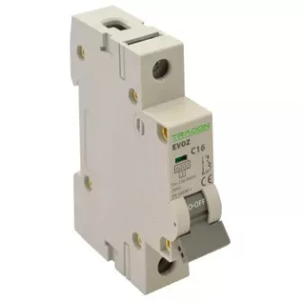 Tracon EVOZ 1P 6kA Kismegszakító B/C/D 1-63A