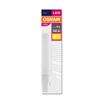Osram  G24q-2 ( DULUX D egy végén fejelt cső ) foglalatához Osram fényforrások - G24q-2 foglalathoz Osram fényforrások - OSRAM LED fényforrások (izzók) - OSRAM - GYÁRTÓK / MÁRKÁK