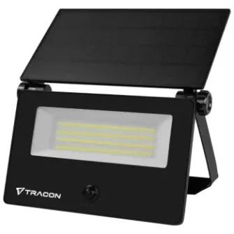 Tracon Napelemes LED Fényvető PIR Érzékelővel
