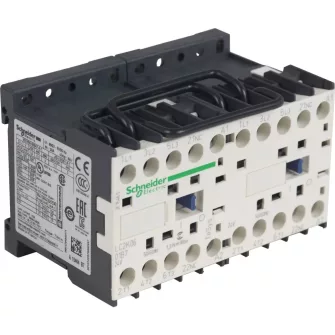 Schneider Electric 4Kw/9A TeSys K forgásirányváltó mágneskapcsolók - Schneider Electric TeSys K forgásirányváltó mágneskapcsolók - Schneider Electric forgásirányváltó mágneskapcsolók - Schneider Electric Ipari Mágneskapcsolók / segédérintkezők / hőki