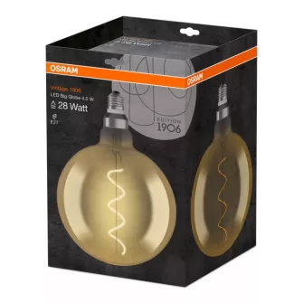 Osram E27 Vintage globe - E27-es foglalathoz Osram fényforrások - OSRAM LED fényforrások (izzók) - OSRAM - GYÁRTÓK / MÁRKÁK