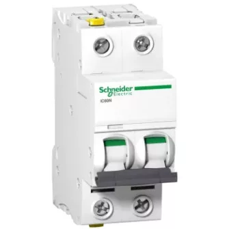 Schneider Electric Acti 9 iC60N 6kA 2 pólus kismegszakítók