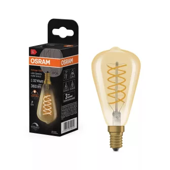 Osram E14 dimmelhető Vintage edison - E14-es foglalathoz Osram fényforrások - OSRAM LED fényforrások (izzók) - OSRAM - GYÁRTÓK / MÁRKÁK