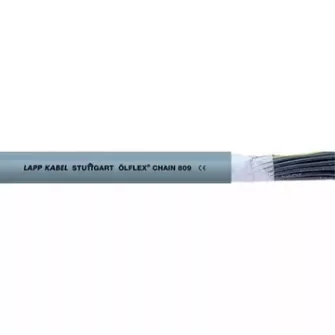 LAPPKABEL ÖLFLEX CHAIN 809 - Általános felhasználásra speciális szabvány szerinti típusok - Energialáncokba - Erőátviteli és vezérlő kábelek - Lappkabel - Kábelek vezetékek