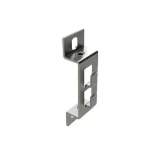 Basor hálós kábeltálcához oldalfali tartó SLS / rozsdamentes acél (INOX I304) ( BASORFIL)