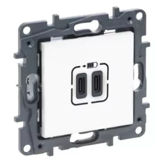 Legrand Niloé Step USB töltők - Legrand Niloé Step kapcsolók / dugaljak / egyéb szerelvény