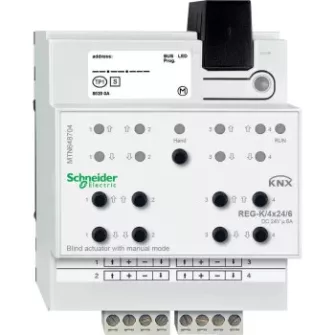 Schneider Electric Merten-Knx zsalumozgató aktor - Schneider Electric Merten KNX épület au