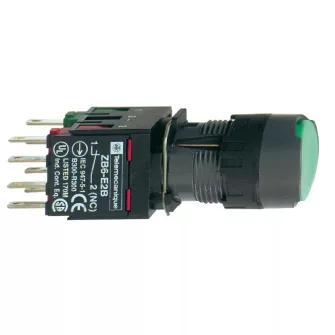 Schneider Electric XB6 műanyag kerek komplett világító nyomógombok (16mm átmérő) - Schneider Electric XB6 műanyag kerek komplett működtető és jelzőkészülékek (16mm átmérő) - Schneider Electric működtető és jelzőkészülékek - Schneider Electric Ipari a