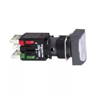 Schneider Electric XB6 műanyag négyzetes komplett világító nyomógombok (16mm átmérő) - Schneider Electric XB6 műanyag négyzetes komplett működtető és jelzőkészülékek (16mm átmérő) - Schneider Electric működtető és jelzőkészülékek - Schneider Electric
