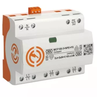 OBO BETTERMANN (TBS) Túlfeszültség-védelem / MCF 100 Lightning Controller Compact - OBO BE